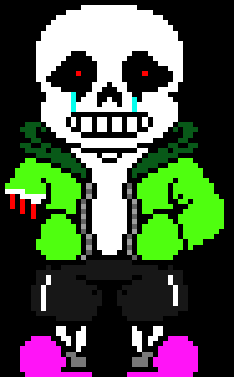 [d082ec] (hello) *run past terror and possessed multi as chara chases him HELP SOMEBODY HELP!!!