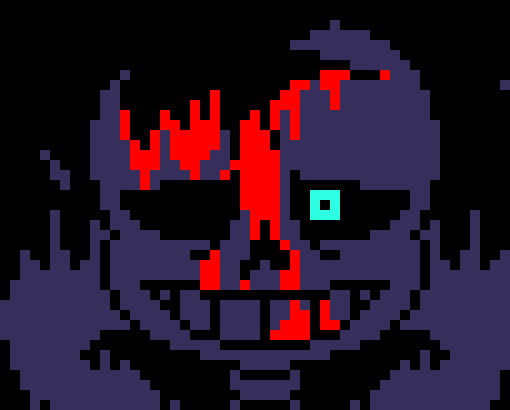 [7ce906] Oh sorry. *(Returning back to where he was, he'd question what was happening.) -HorrorTale Sans