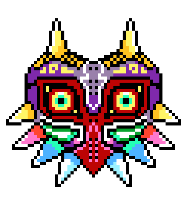 [9664c4] majoras mask 8 bit fixed