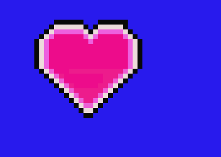 [9c4d63] heart pixel 