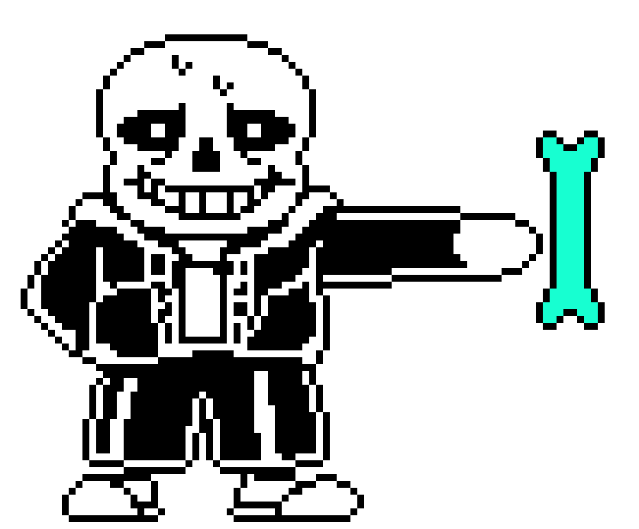 [i summon a blue bone zone around everyone, locking them in place