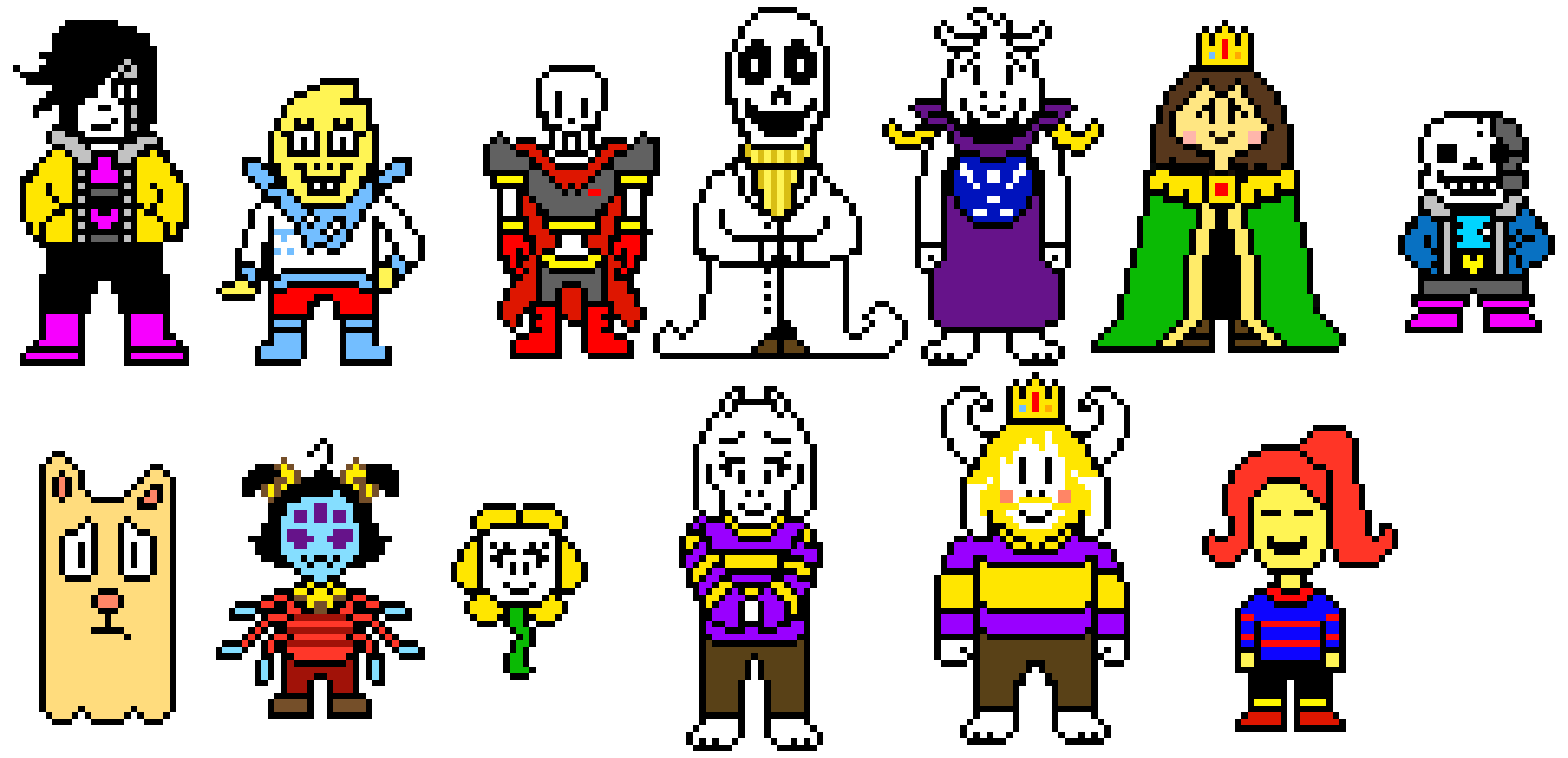 Undertale Shuffled Story  (Shuffle 1)