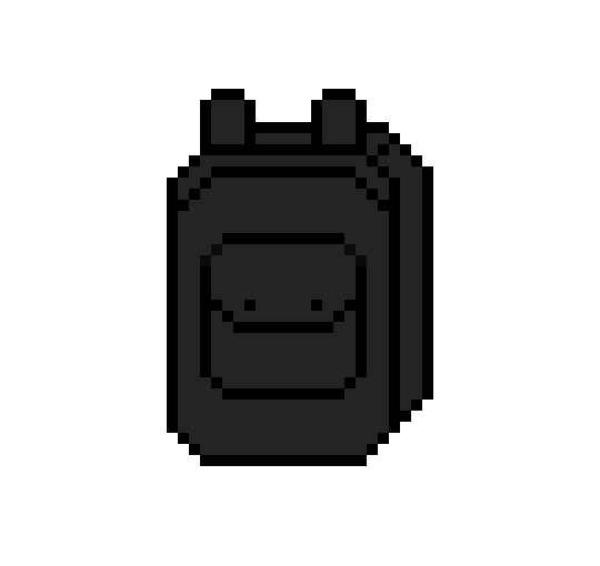 [ba848f] black backpack