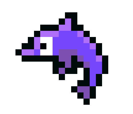 dolphin pixel