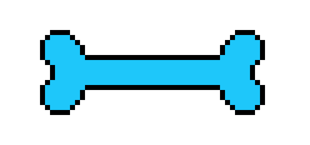 [9664c4] Undertale Blue Bone Attack Sprite