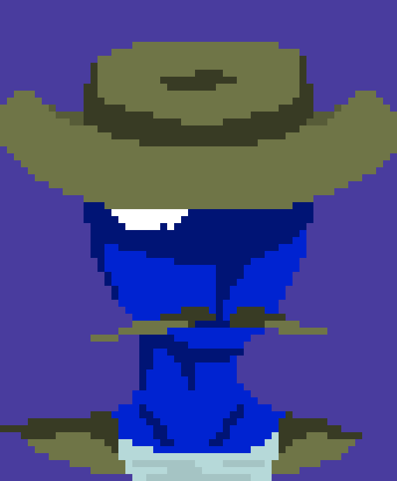 [236914] (mulligan's face dawned a suprised expression looking at gunner on the counter.) "Huh? you can turn into a gun...?"