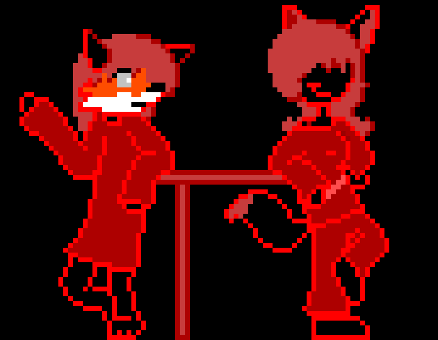 [6877d4] Like, who are you, red girl with ears and a nose?