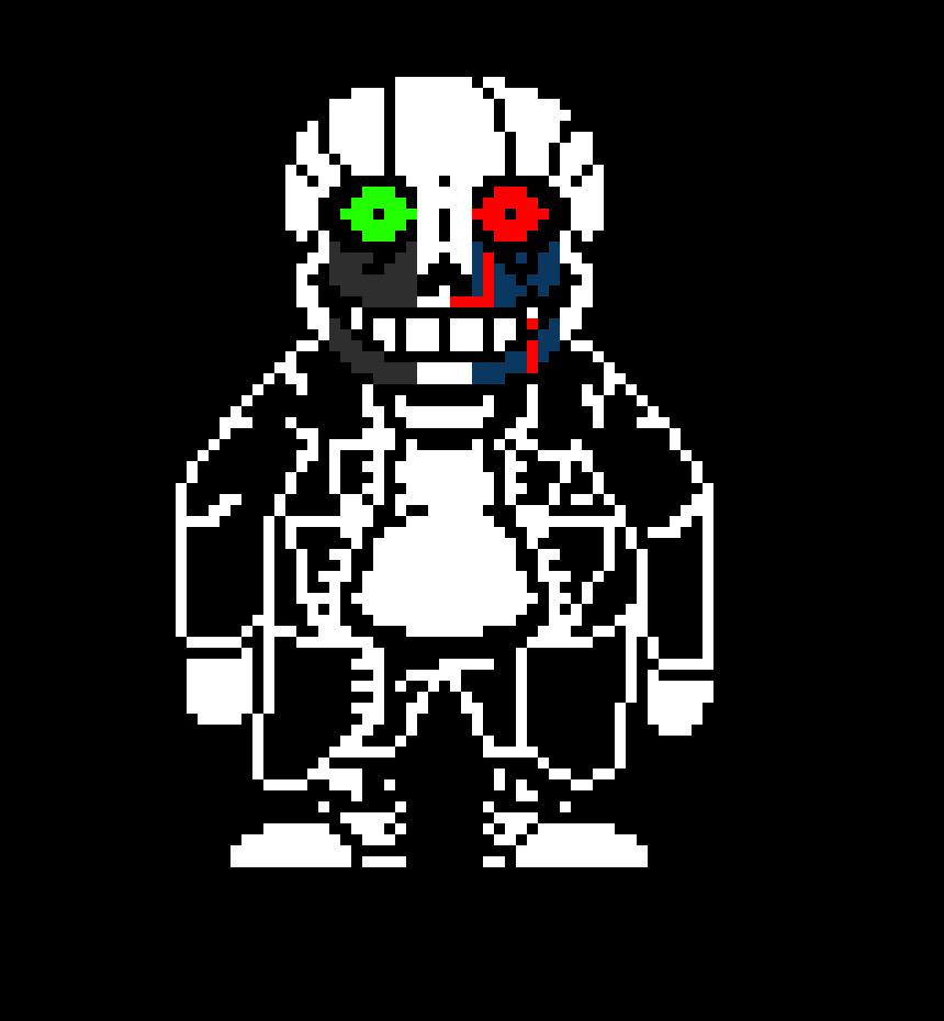 [1aaf1d] UNDERTALE BETRAYER - nobody Sans sprite