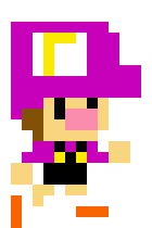 [9664c4] Baby Waluigi runing 1