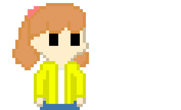 [fedf74] Uhm, hi ! I made this for you! -has a huge flower crown that is big enough for him-