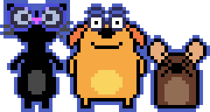 [99acd2] Ruff Ruffman Squad Sprites