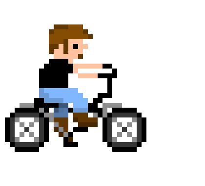 [500805] Biking Man