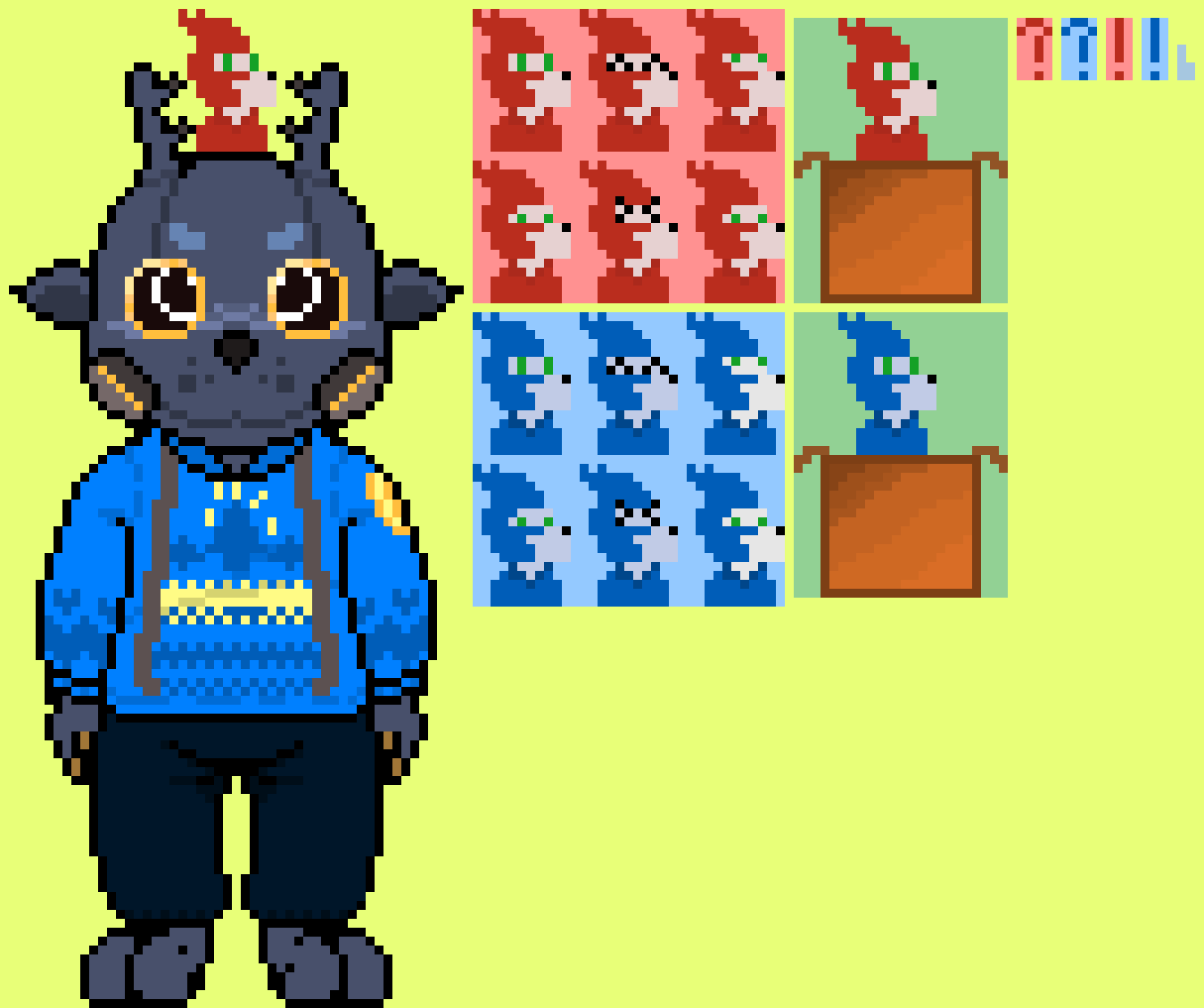 "Mini Spy Terrie [With "Pyro Stellar"] - The palette, with both Red&Blu, teams with the addition of the "Box Trot"..."