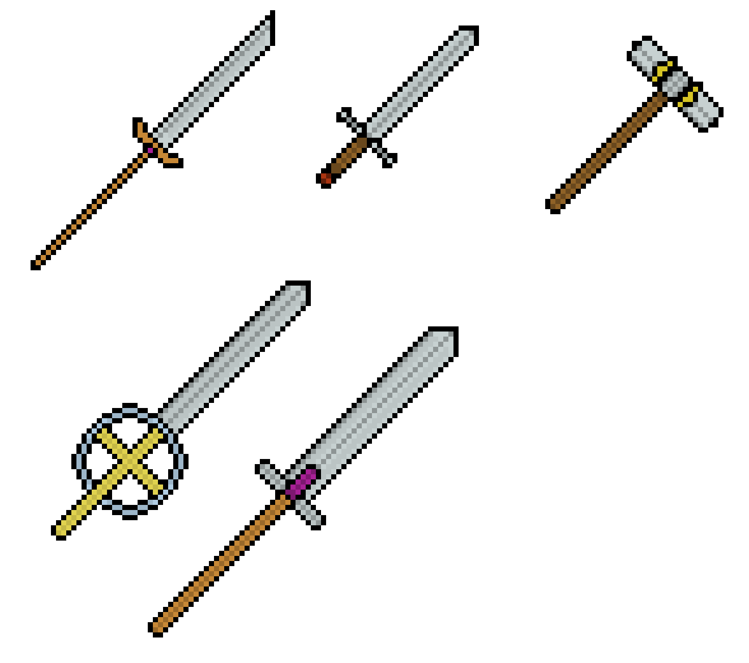 [74d847] Armes batch 1 