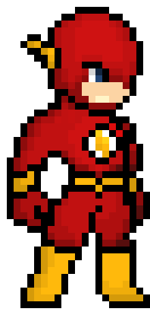 The Flash Pixel Art Collection