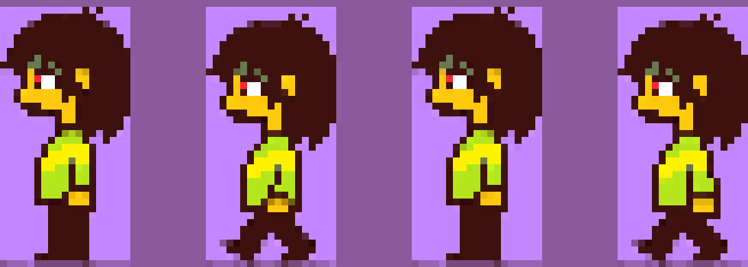 [ade4a9] Kris Deltarune Walk  Side