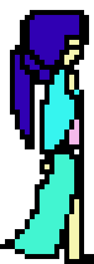 [9664c4] Random blue-haired girl