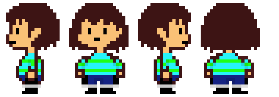 [9664c4] The Ninth Human Sprites-no walking