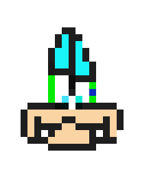 [918cbb] Larry Koopa pixel art 