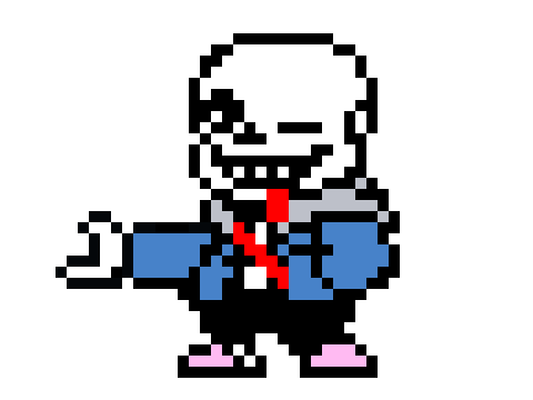 [0caecc] Sans Hurt Deltarune style