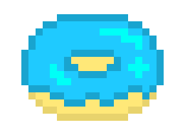 [9664c4] Blue Donut