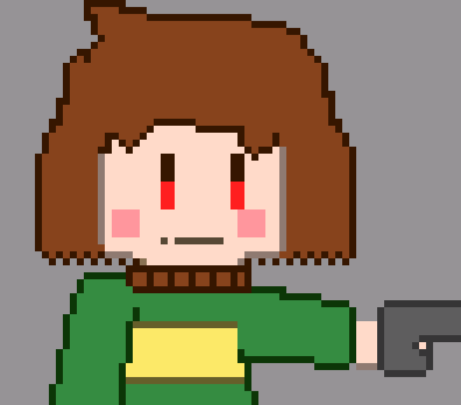 [b9de0d] THE FUCK YOU SAY TO ME!? - chara