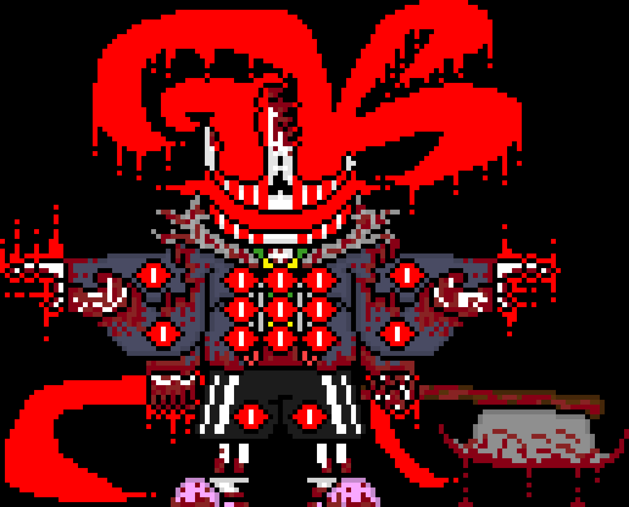 [e8cb42] Core Of The Eyes: you know what im sick of being on the losing side *slashes multiverse with his axe multiple times*