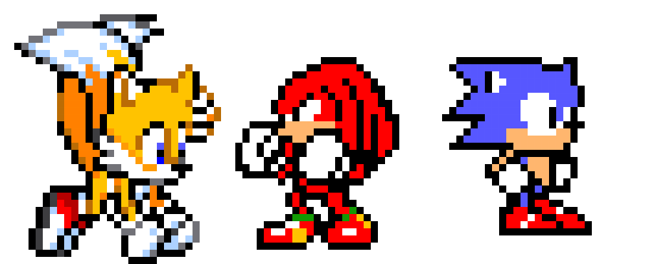[9664c4] main sonic characters