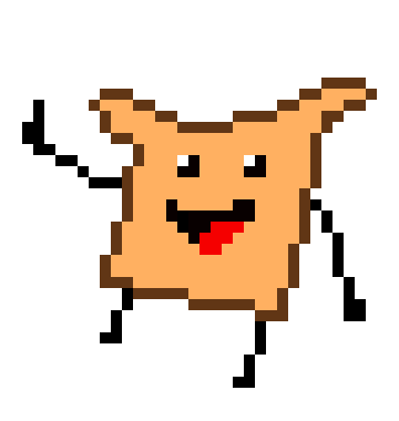 [7edd5e] Bread Pixel Art