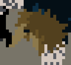 [816c09] *Being hit suddenly, she falls backward into the puddles as if it was water.*