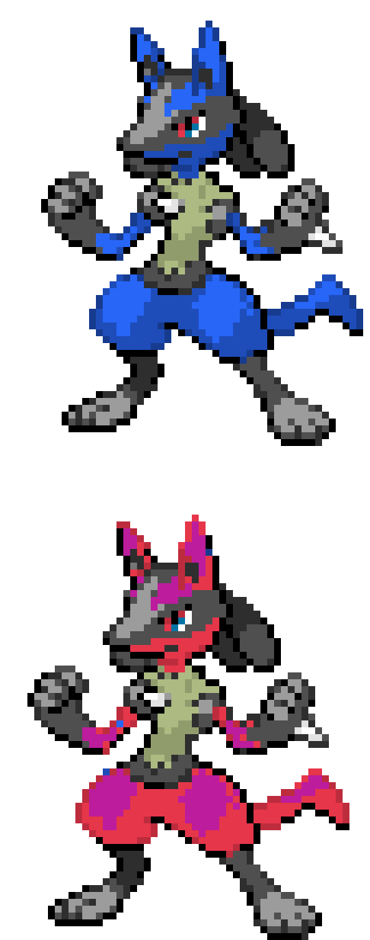[a8c94e] Lucario+CustomShiny