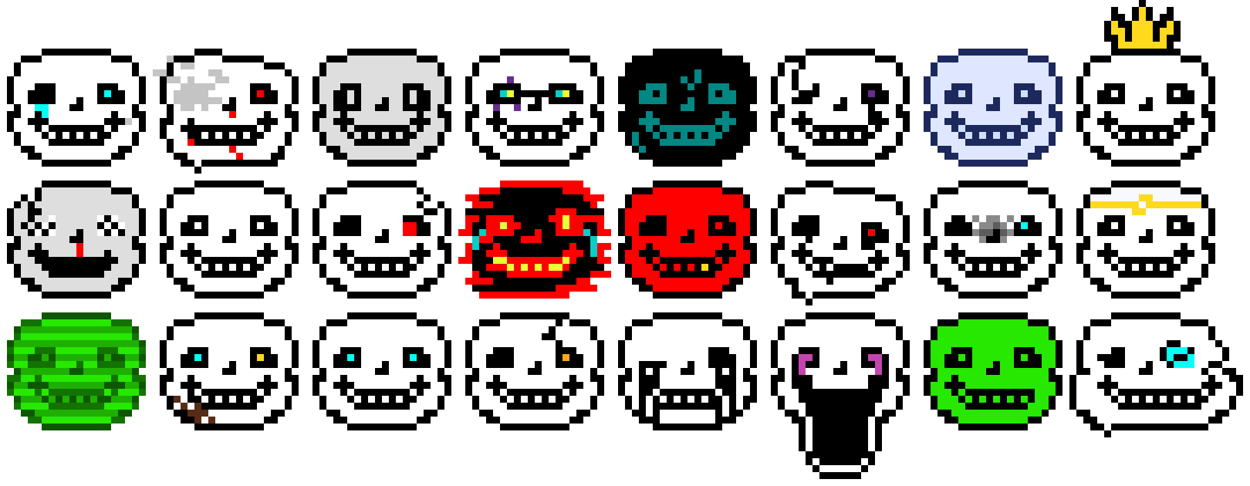 [74bed9] Sans AUs