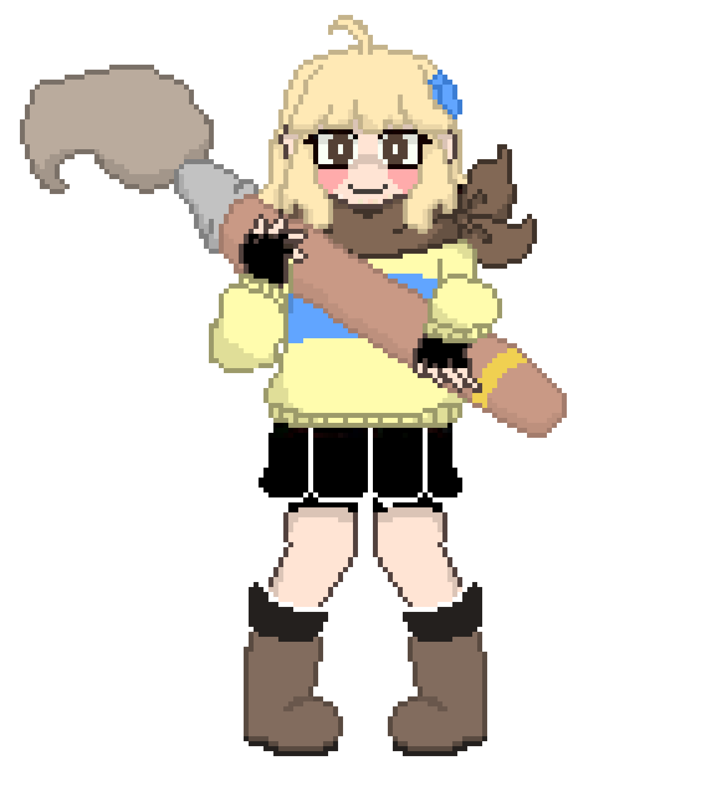 [61c50f] Paitence!Hazel Phase 1 Sprite