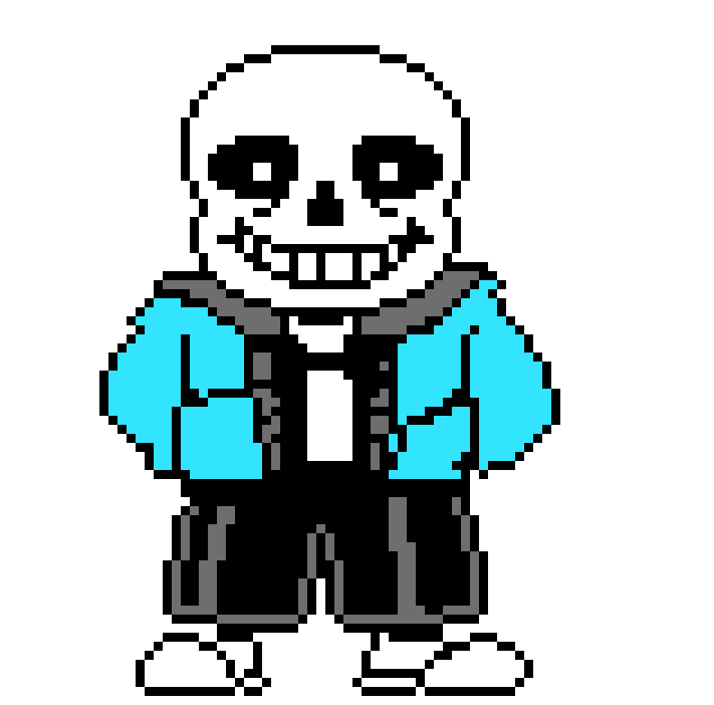 Sans the skeleton