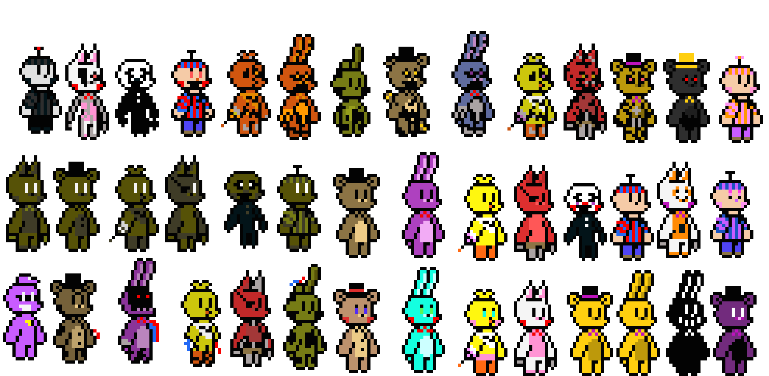 Chibimatronics full sheet for now. -T