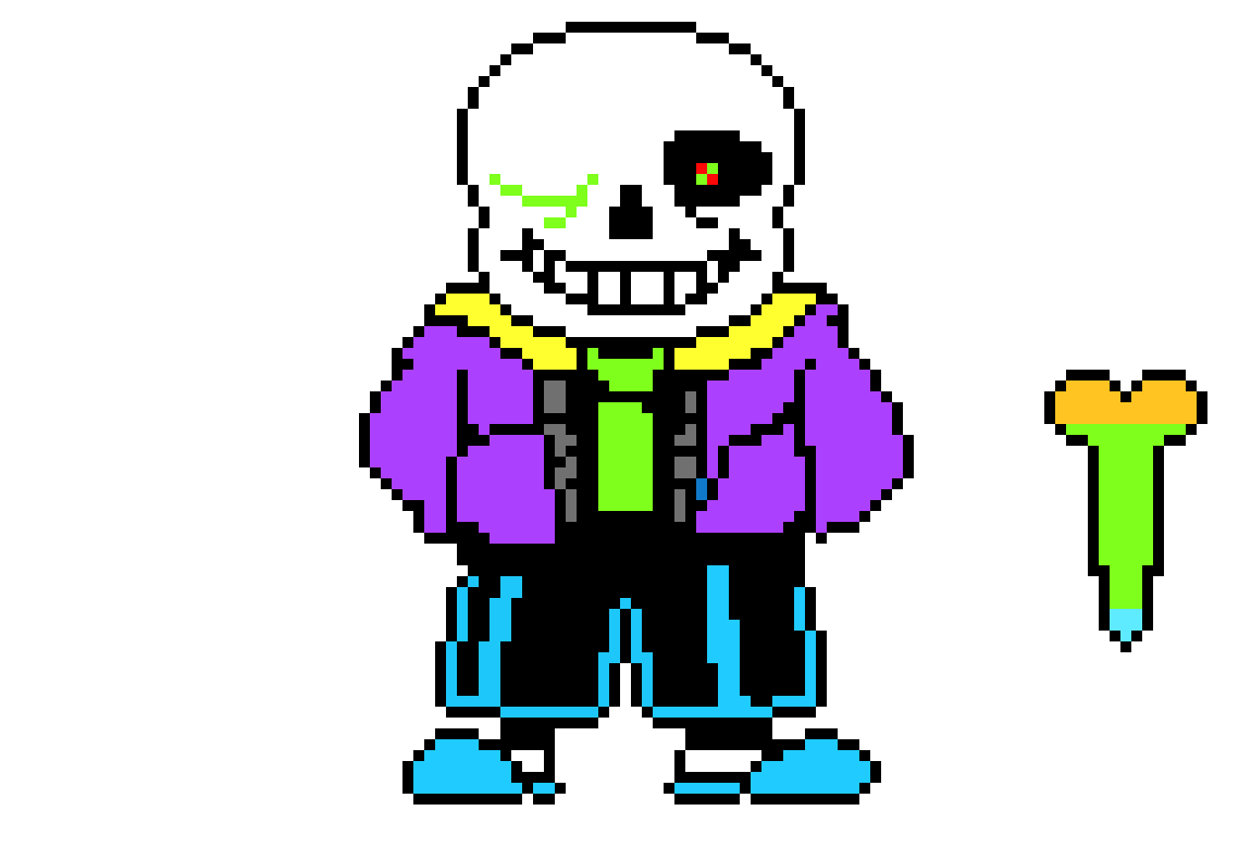 [9664c4] Tentacle!Sans Sprite