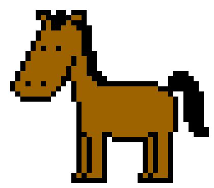 [4eddcc] H is for Horse