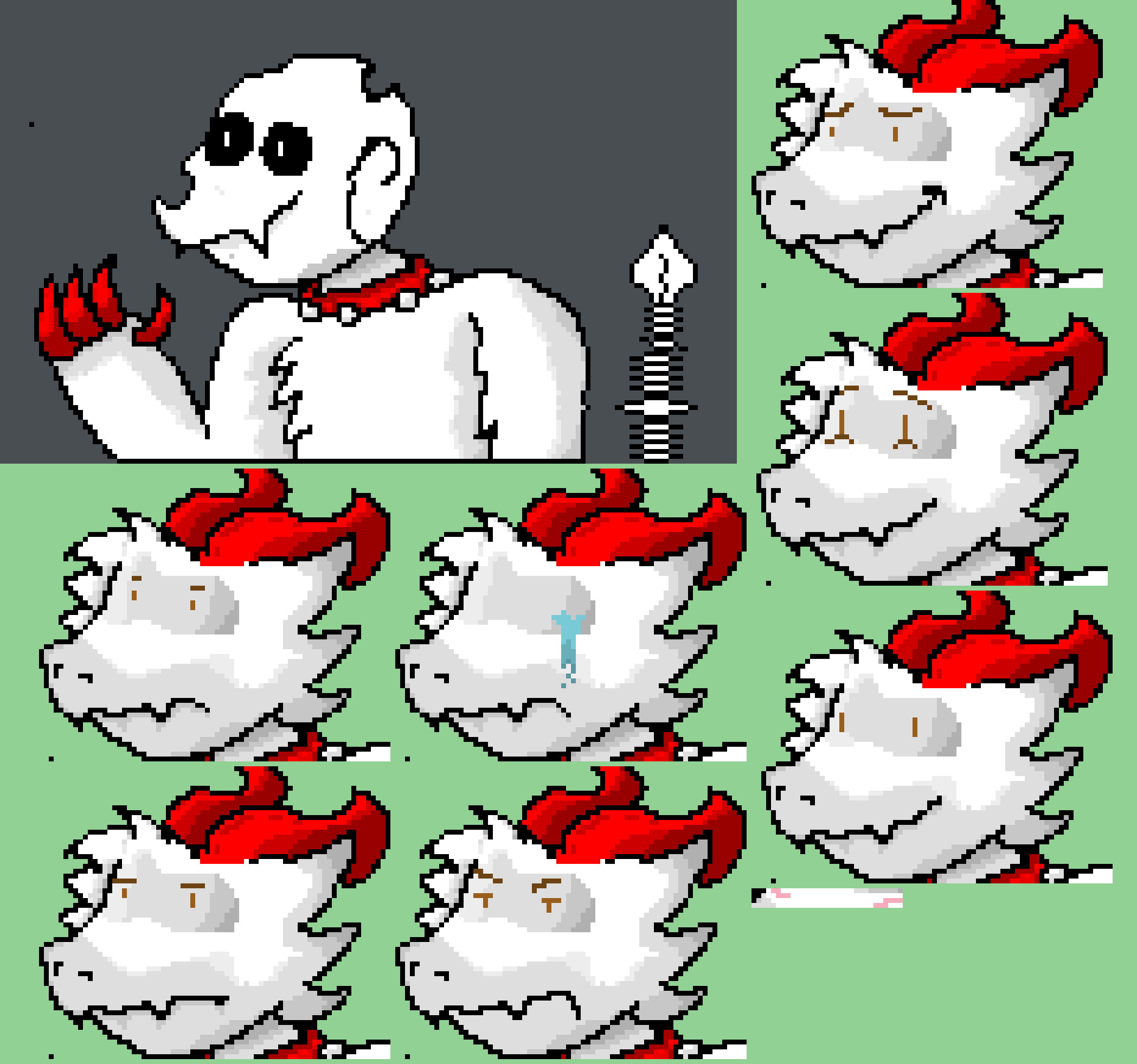 "Looks fucking horrid... Yet it`s a W.I.P, of skeletal Terrie..." | Bloody hell...