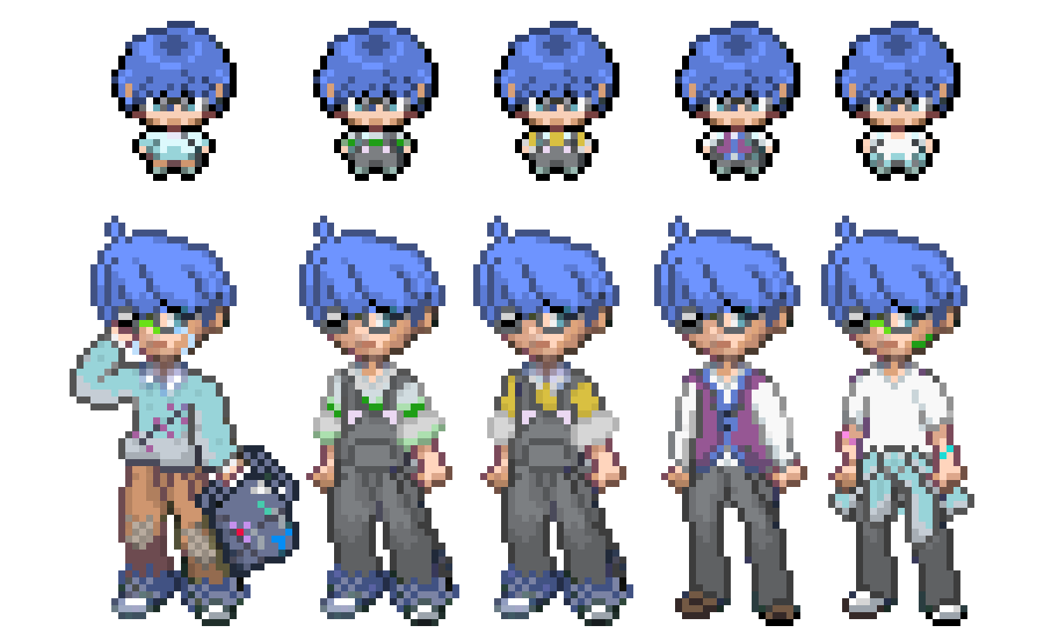 [316229] Warner new outfit options