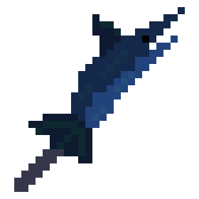 [4292bb] Fish Sword Art