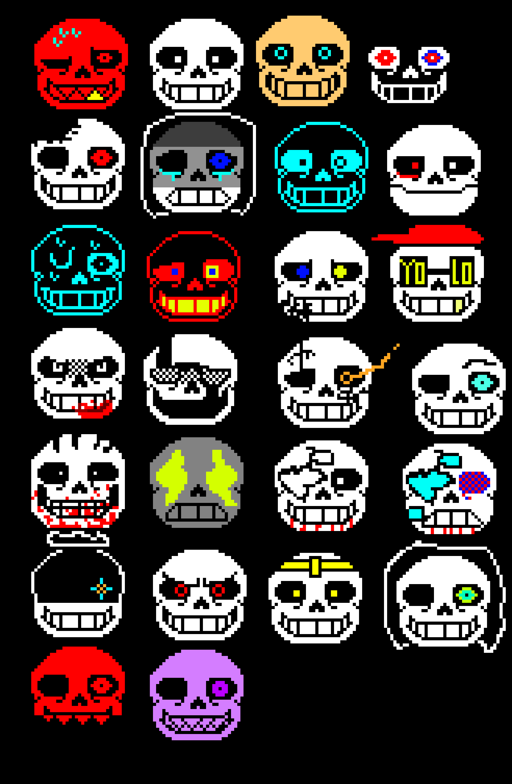 Sans Heads V2 