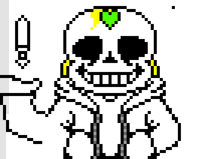 poorly made dio sans sprite