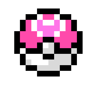 [9664c4] pokeball pink heart