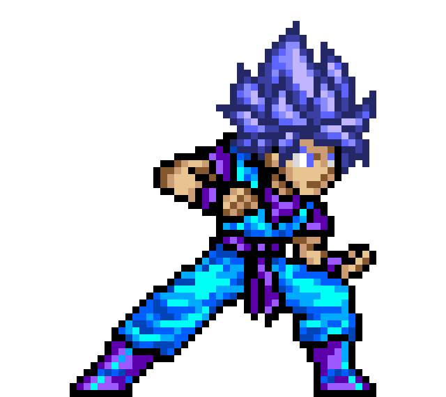 [cda540] Goku (super saiyan blue recolor).