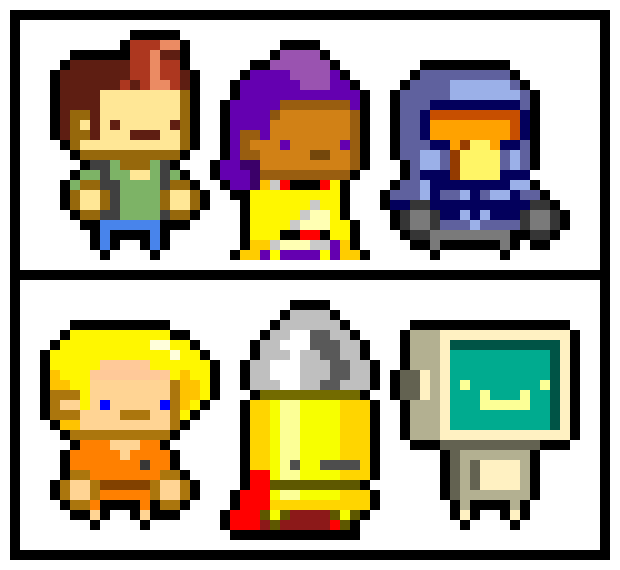 Enter The Gungeon Base 6 Characters (No Cultist)