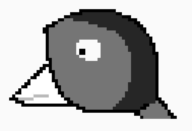[965131] chaotic`s untitled goose greyscaled