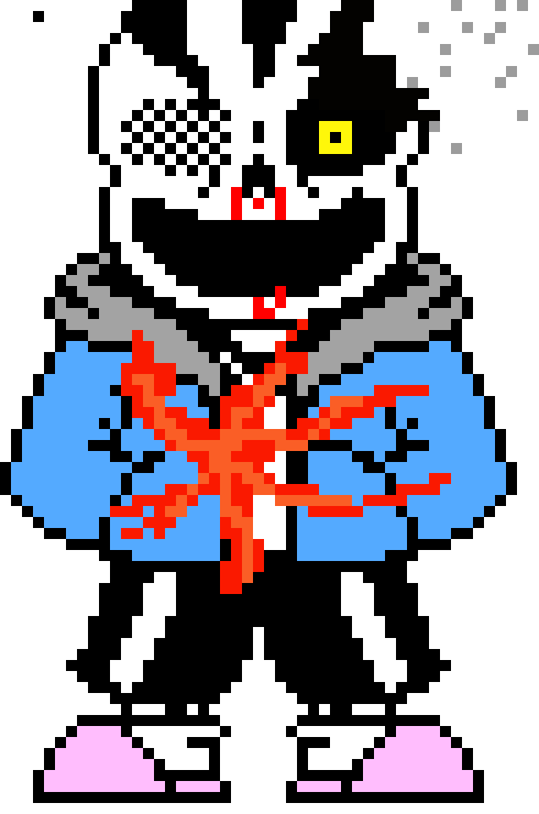 [25263f] Sans last breth phase 5 sprite my version