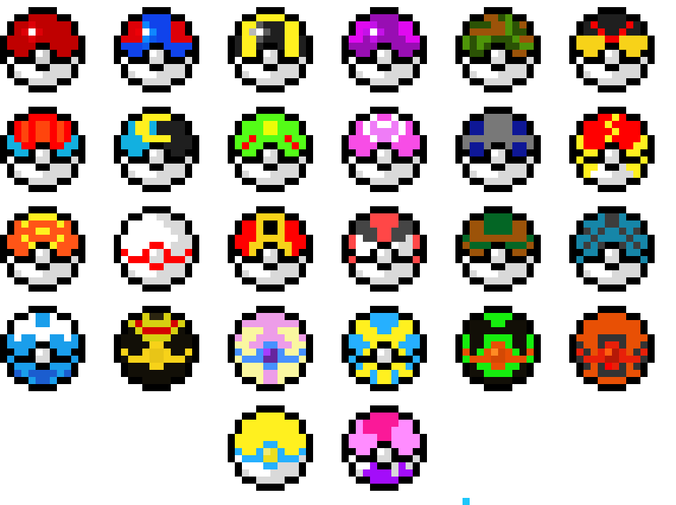 [9664c4] All Pokeballs in Pokemon