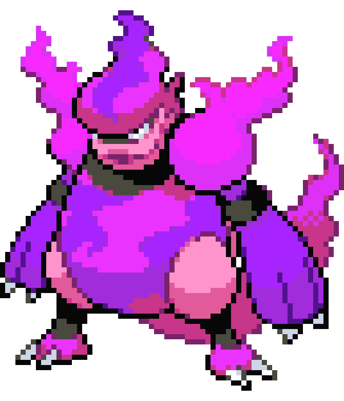 [085988] magmortar but poison type.