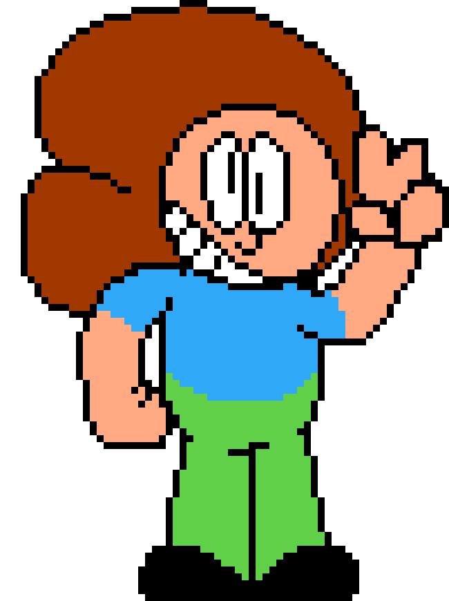 [35556d] should I go back to the pizza tower style? (this sprite, not the old one)